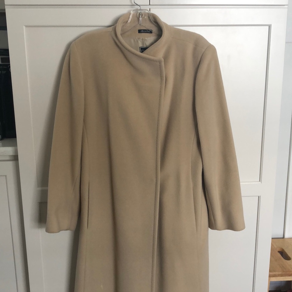 Cinzia Rocca tan wool coat